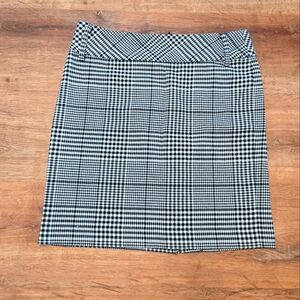 Maurices Black and White Mini Pencil Skirt